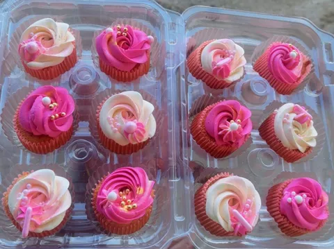 Zachte vanillecupcakes
